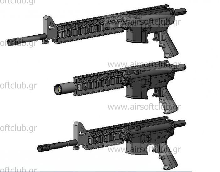 Daniel Defense Licensed Omega rail 12"